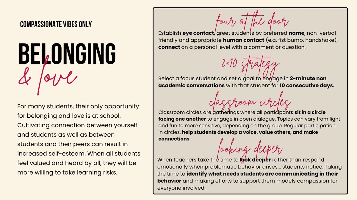 A2: The opportunities are endless but they all start with relationships. Relationships with Ss, Ps, teachers, and staff. I shared this list of strategies during a welcome back presentation a couple years ago. #LeadLAP