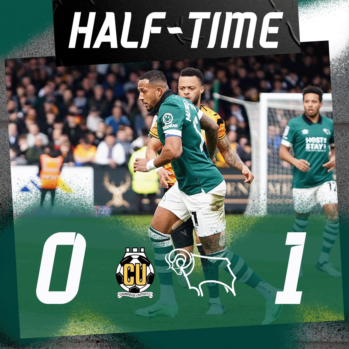 dcfcofficial's tweet image. A goal to the good at the break, thanks to Nat's strike on his 100th appearance!

#DCFC