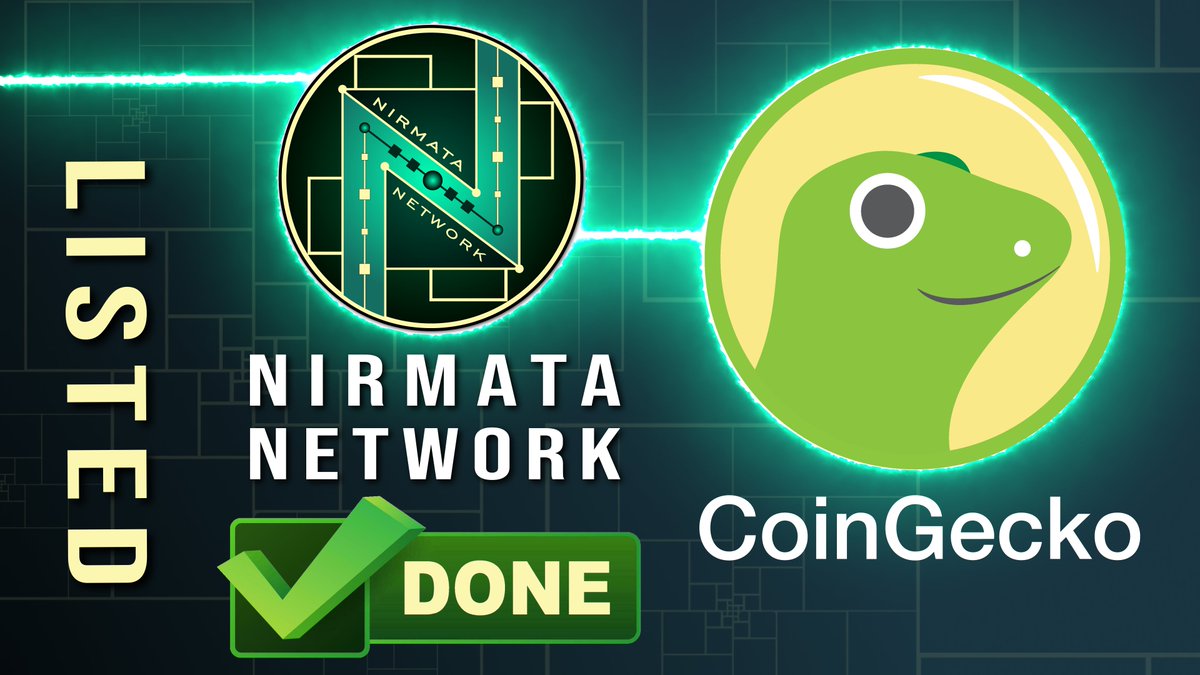 Nirmata_Network's tweet photo. Nirmata Network is now available in the best crypto tracker - @coingecko!⚡️
Here you can track the price, $NIR volumes and much more.📈
#xeggex #tradeogre #blockchain #cryptocurrency #privacy #gpu #mining #crypto #pow #pos #staking #whattomine @hashrate #RTX3070 #7900XT #3080ti https://t.co/yREHGg1H0I
