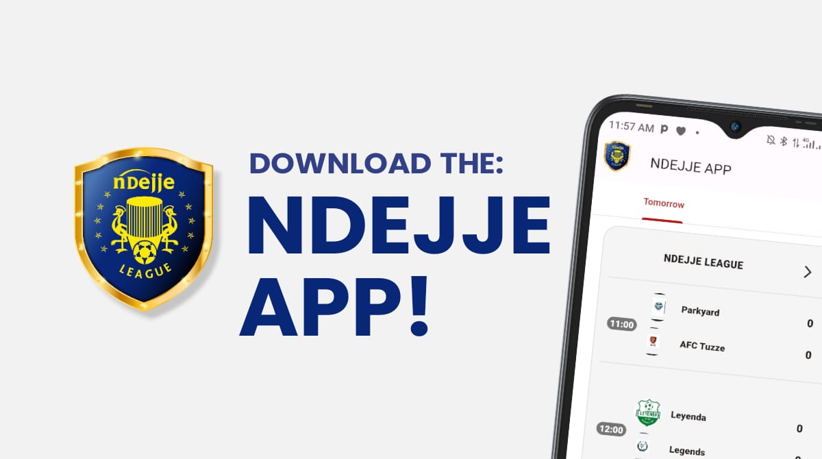 Download the @ndejjeleague  App ahead of Season Four's grand opening tomorrow to get timely updates on games, top scorers, and table standings.

Download here: (For both Android and iOS.)
github.com/gig-codez/samb…