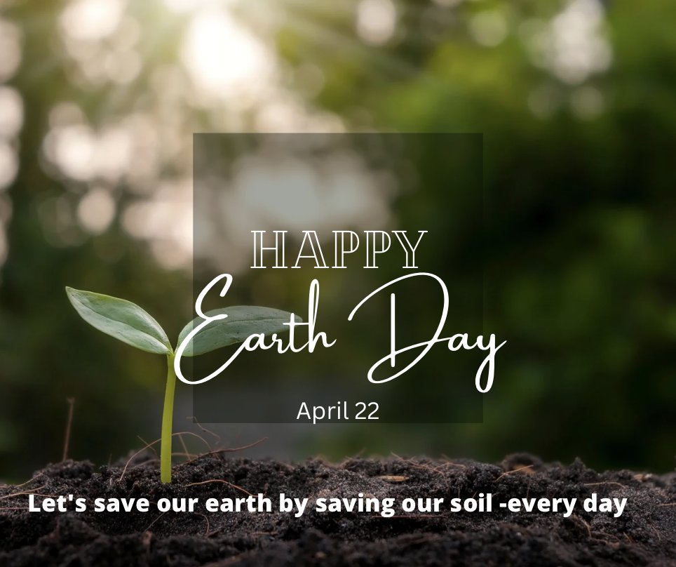 Thank you to all our soil scientists working to save the Earth - by saving our #soil! #EarthDay #EarthDay2024