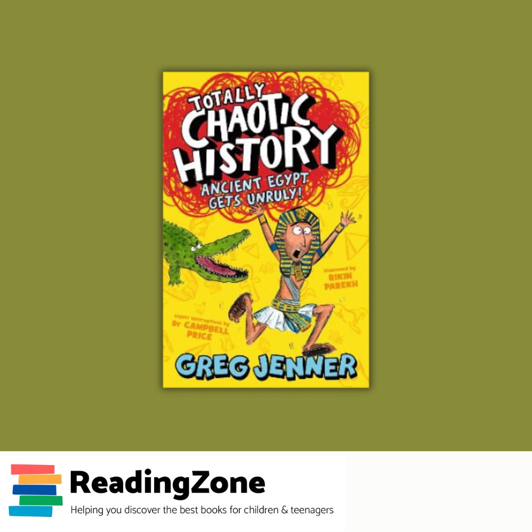 Think history is boring? Think again! Our #BookOfTheDay is the first in a new series from bestselling author and podcaster @greg_jenner, Totally Chaotic Histories: Ancient Egypt Gets Unruly! Discover why our reviewers highly recommend: readingzone.com/books/totally-… @WalkerBooksUK