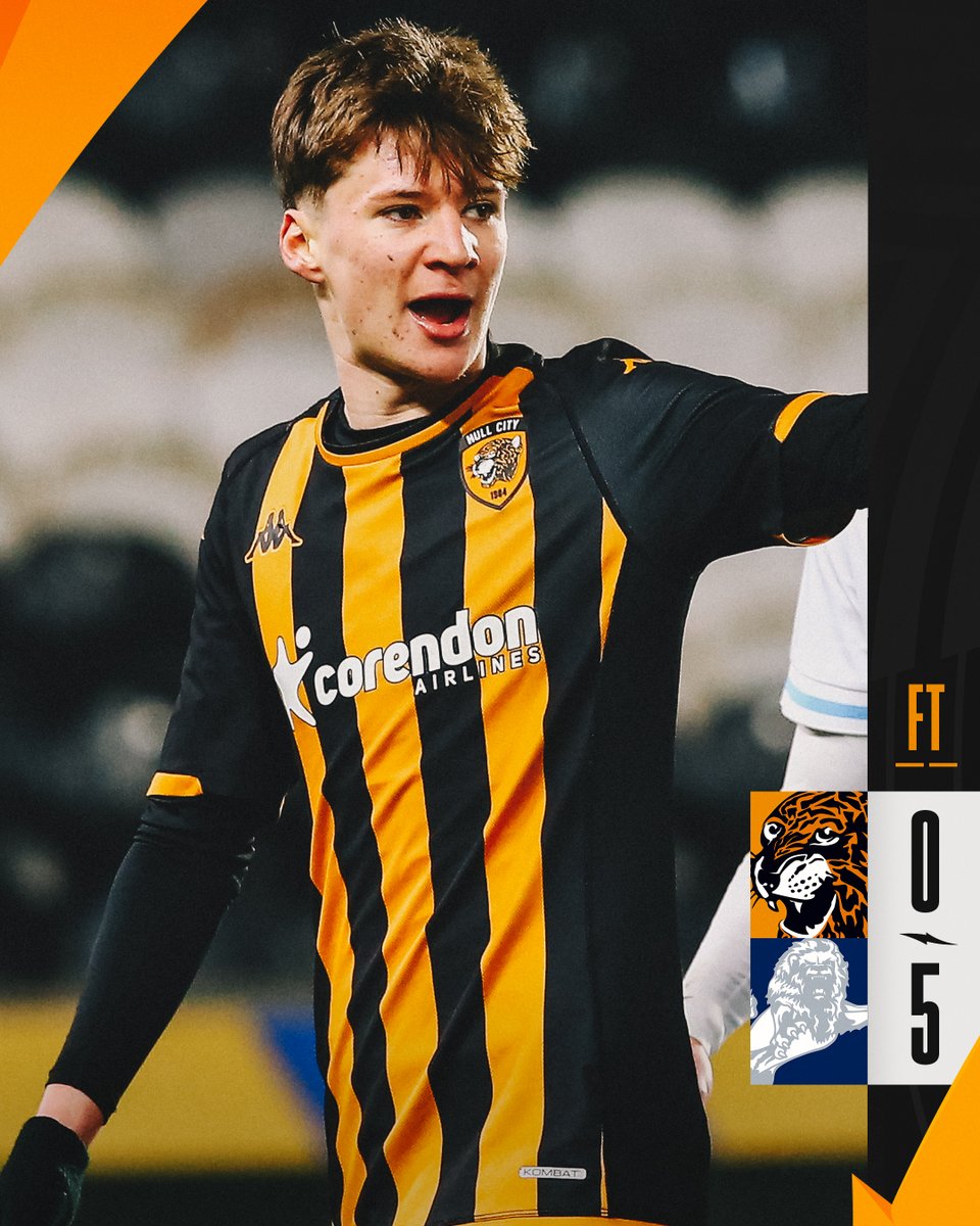 Defeat at Bishop Burton College against Millwall in the #U18PDL for a young Under-18s side. 🐯 #hcafc #hcafcU18