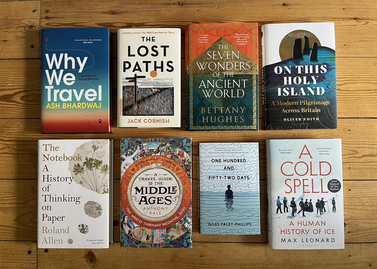 ‘I guess there are never enough books.’ - John Steinbeck So many lovely ones out there too! 🤗📖 @AshBhardwaj @cornish_jack @bettanyhughes @OliSmithTravel @roly_allen @RealMandeville @eliistender10 @m_xl @StanfordsTravel @BatterseaBooks 📚