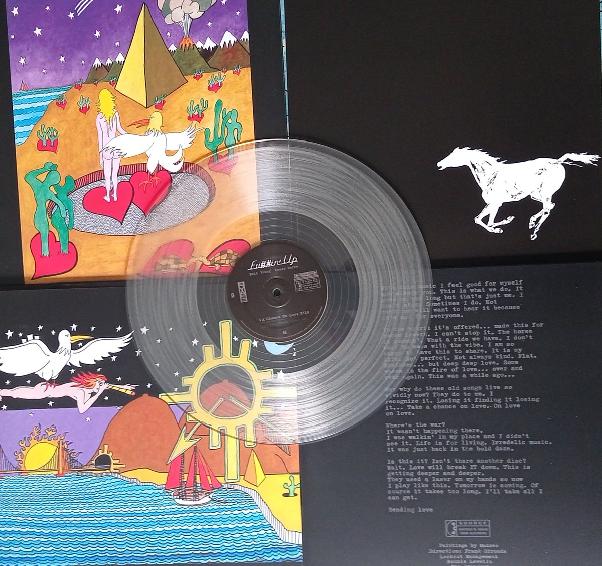 Hugh_Gillan's tweet photo. Fu##in' Up by Neil &amp; The Horse, Reprise Records, 2024 RSD, clear vinyl.
#neilyoungandcrazyhorse #neilyoung #neilyoungvinyl #rsd2024  #recordcollection #rustie Up by Neil &amp; The Horse, Reprise Records, 2024 RSD, clear vinyl.
#neilyoungcrazyhorse #neilyoung #neilyoungvinyl #rsd2024 https://t.co/fd3ZYZMZAF