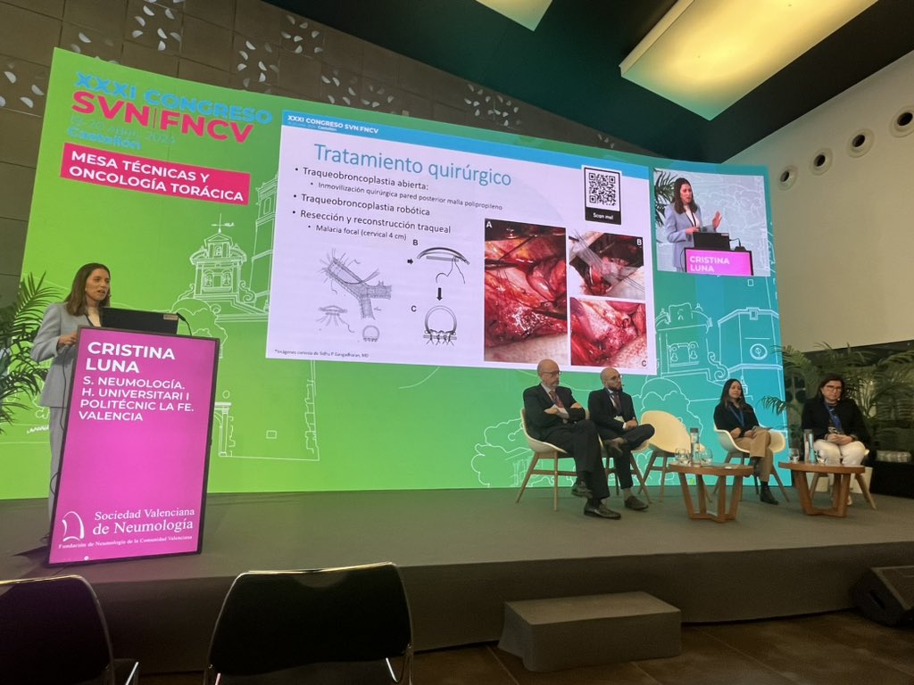 Un honor poder participar en la mesa de técnicas y oncología torácica del XXXI Congreso de la <a href="/svneumologia/">SVN</a> junto con el Dr. Cases, Dr. Figueroa y moderado por la Dra. Amat y Dra. Ordóñez 🫁🙌🏼