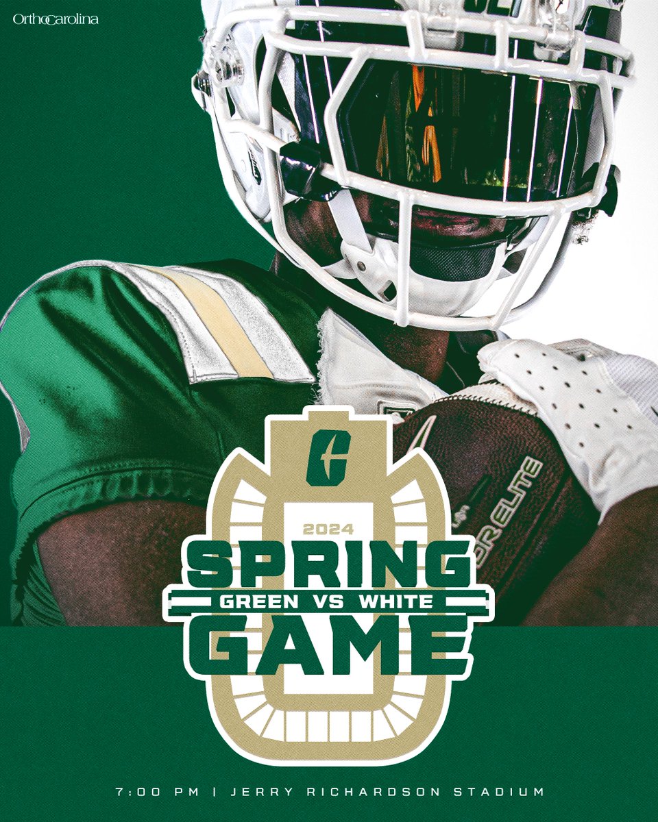 CharlotteFTBL's tweet photo. 🟢 Green vs White ⚪️
7:00 pm | Tonight
📍 Jerry Richardson Stadium
✍️ Autographs to follow after

Come out and show your support! https://t.co/e9Ua1tfXQH