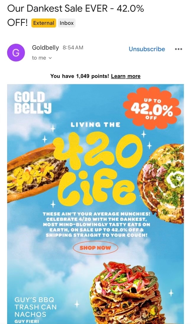 brands tapping into 4/20 humor reflects our cultural evolution. we've gone from 'family-destroying schedule 1 gateway drug” to 'haha munchies sale' in 30 years. if it resonates with your audience's vibe, embrace the devil’s lettuce🥬