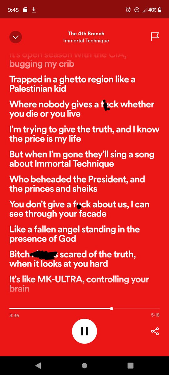 Immortal technique said the quiet parts in 2003. Nobody heard him because he refused to sell his soul & remained underground. Been listening tech since 2006 but listening to tech in 2024 with new eyes to the world around us? People like him warned us early on... The media is the