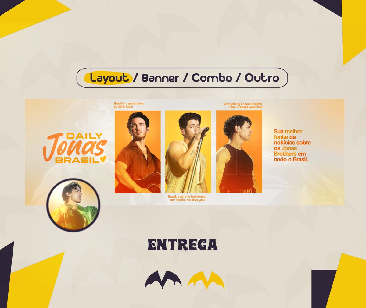 Entrega de Layout.
Muito obrigada por confiar no meu trabalho, volte sempre! 💕
Se interessou? Venha já encomendar seu pedido pela DM! 😉💓