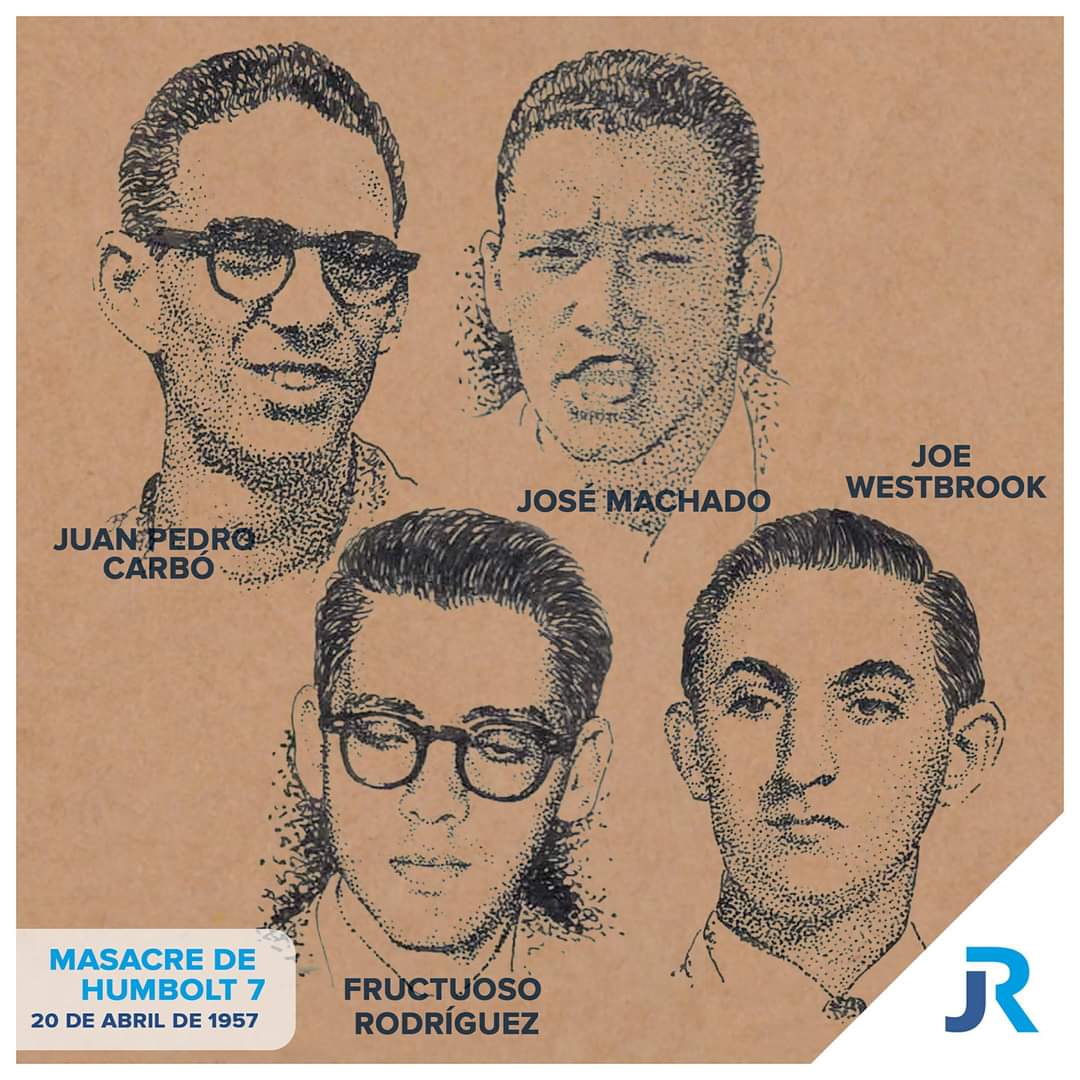 El horrendo asesinato de cuatro revolucionarios en el edificio 7 de la calle Humboldt, demostró el sacrificio y el valor de una generación por su Patria. #CubaViveEnSuHistoria