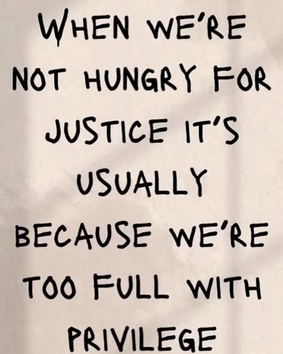 When we are not hungry for justice, it’s usually because we are too full with privilege. #vaishnavi #kathiravan #Palestine