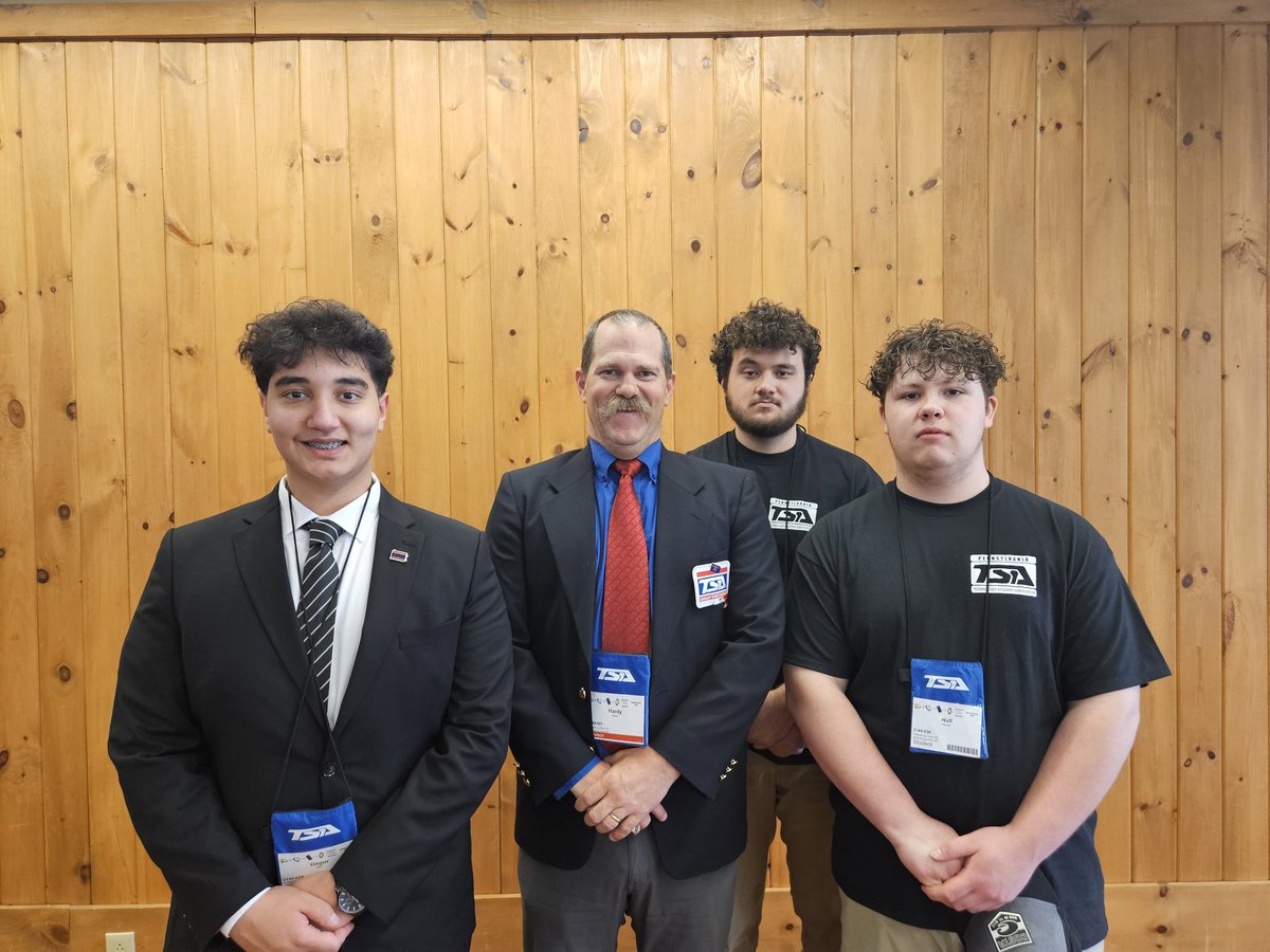 CONGRATULATIONS  to both <a href="/GASD_PA/">Gettysburg Area School District</a>  H.S. Robotics teams on their top ten finishes in PA Robotics at the <a href="/PennsylvaniaTSA/">Pennsylvania TSA</a> 2024 state leadership conference and competition. 

#gowarriors 
#warriorway
#beinvolved
