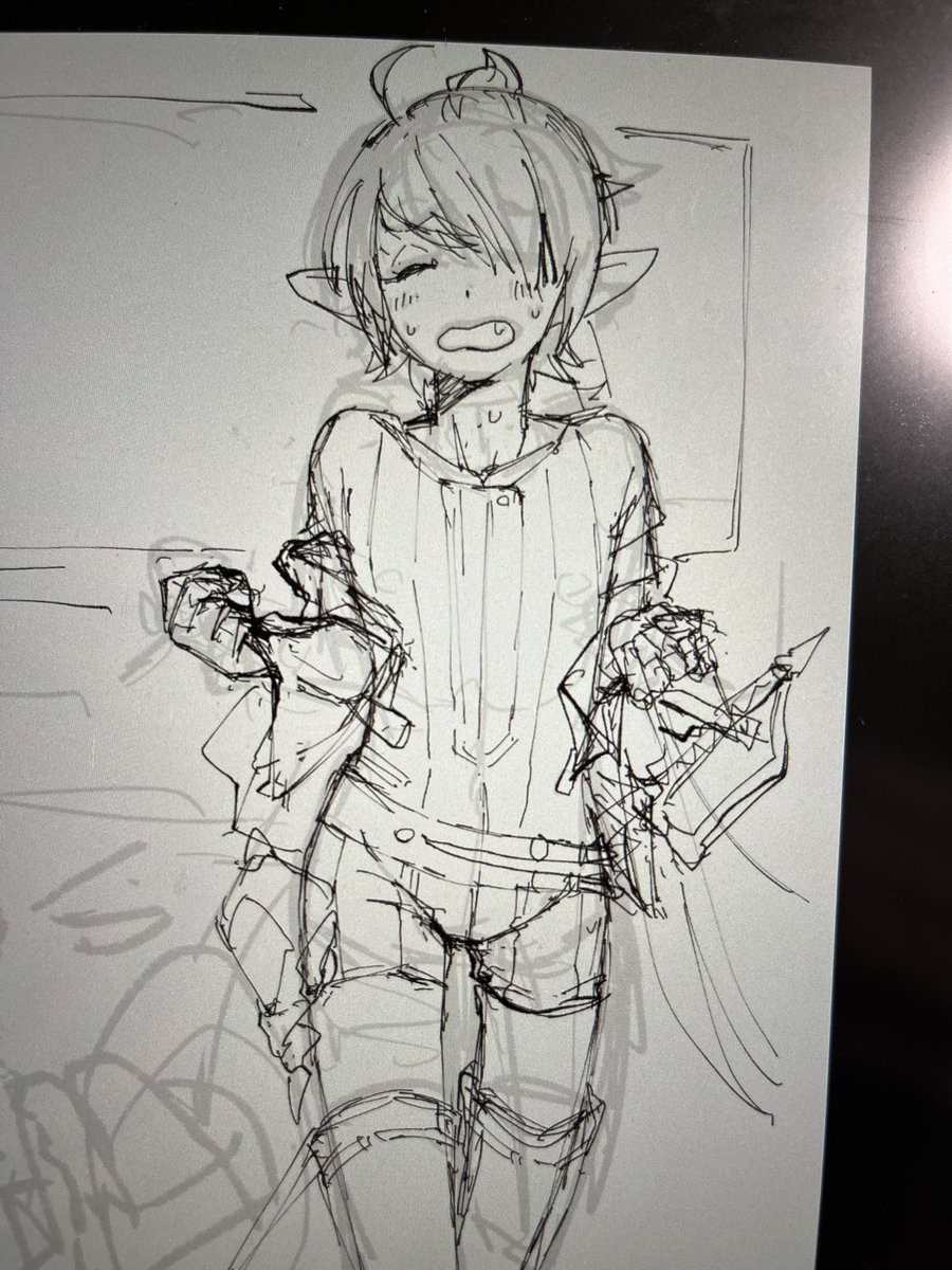 久々に描いてる 