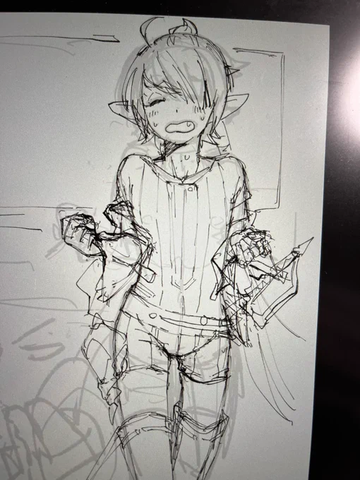 久々に描いてる 