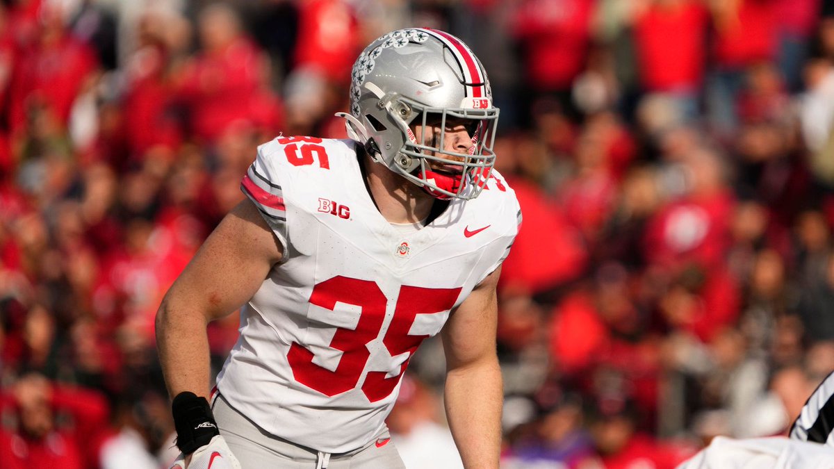 With the 95th pick in the #2024NFLMockDraft, the #KansasCityChiefs select:

Tommy Eichenberg, LB, Ohio State

The #JacksonvilleJaguars are OTC