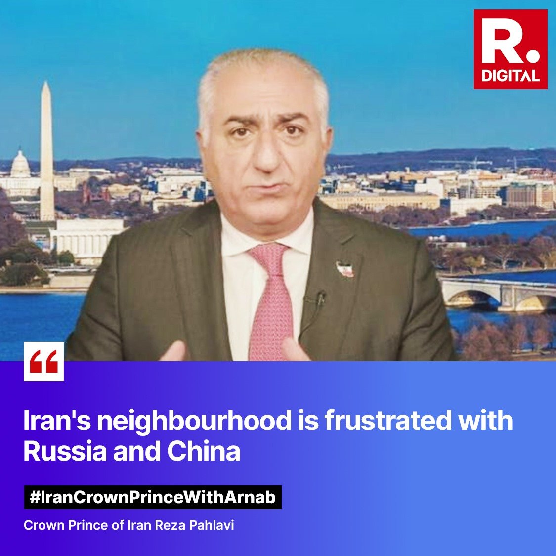MEGA WORLD EXCLUSIVE #IranCrownPrinceWithArnab | 'The regime takes ransom money for hostages.' Watch Crown Prince of Iran Reza Pahlavi (@PahlaviReza) on Nation Wants to Know with Arnab - youtube.com/watch?v=LB1C8z… #Iran #Israel #RezaPahlavi #IranIsraelConflict #NationWantsToKnow