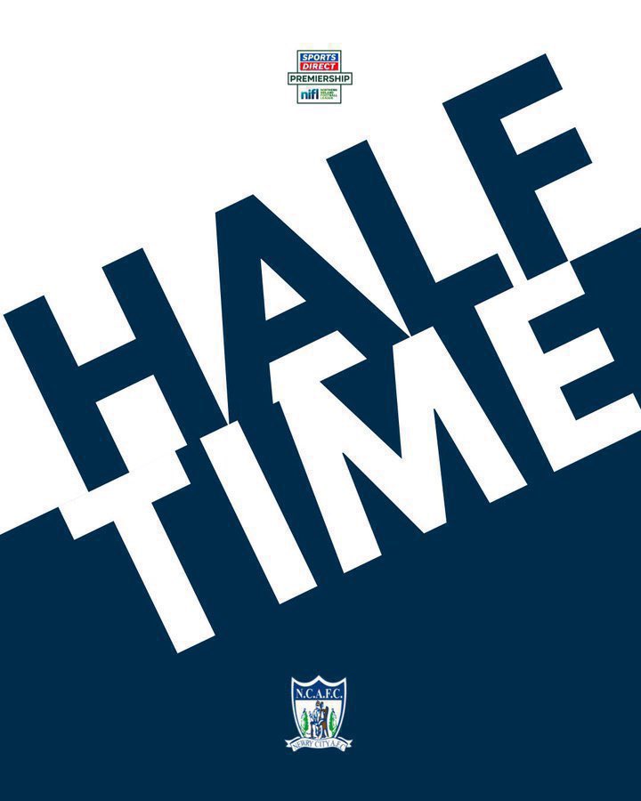 HALF TIME | Ballymena United FC 2-0 Newry City AFC. #SportsDirectPrem