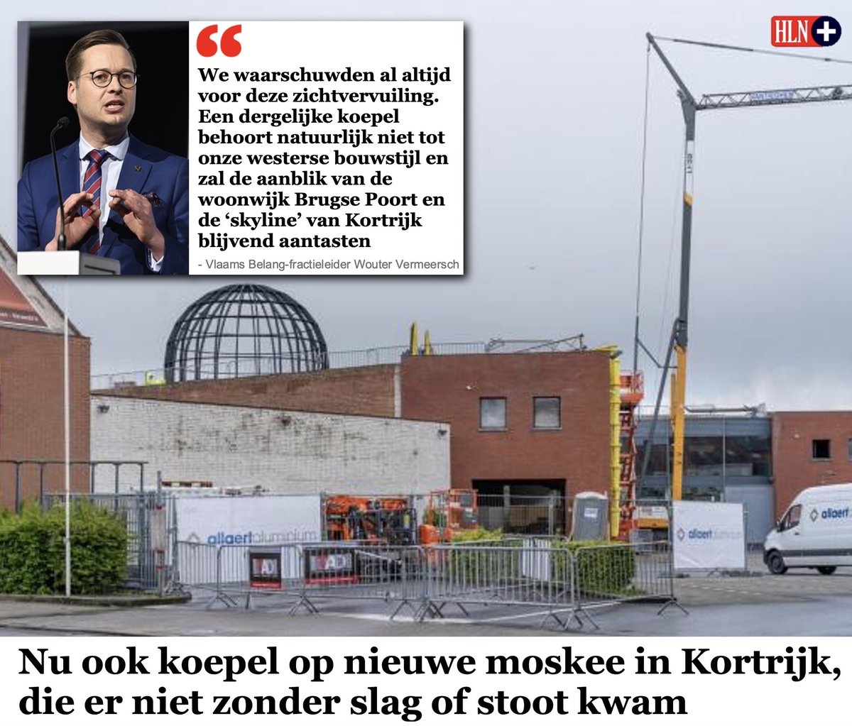 Die mega-moskee hoort daar niet. Nu niet. Nooit niet!

Lees het betalend artikel hier 👉
hln.be/kortrijk/nu-oo…

#VlaamsBelang #Kortrijk #GrKortrijk