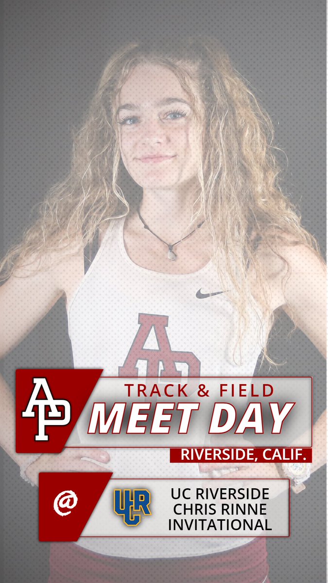 Track & Field is at the Mt. SAC Relays & UC Riverside Chris Rinne Invitational today!