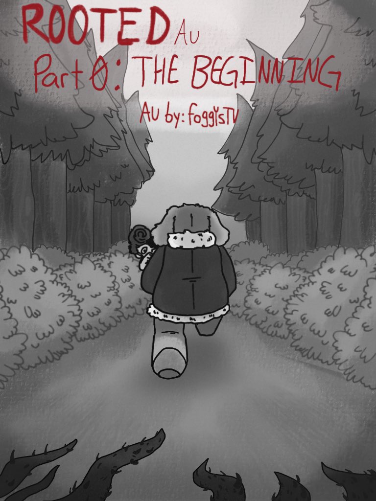 Sneak peek at the cover of my upcoming WH AU comic: ROOTED! In both color & grayscale! Keep an eye out for updates over on my tiktok: foggysTV! #welcomehomeau #welcomehomerootedau #welcomehomecomic