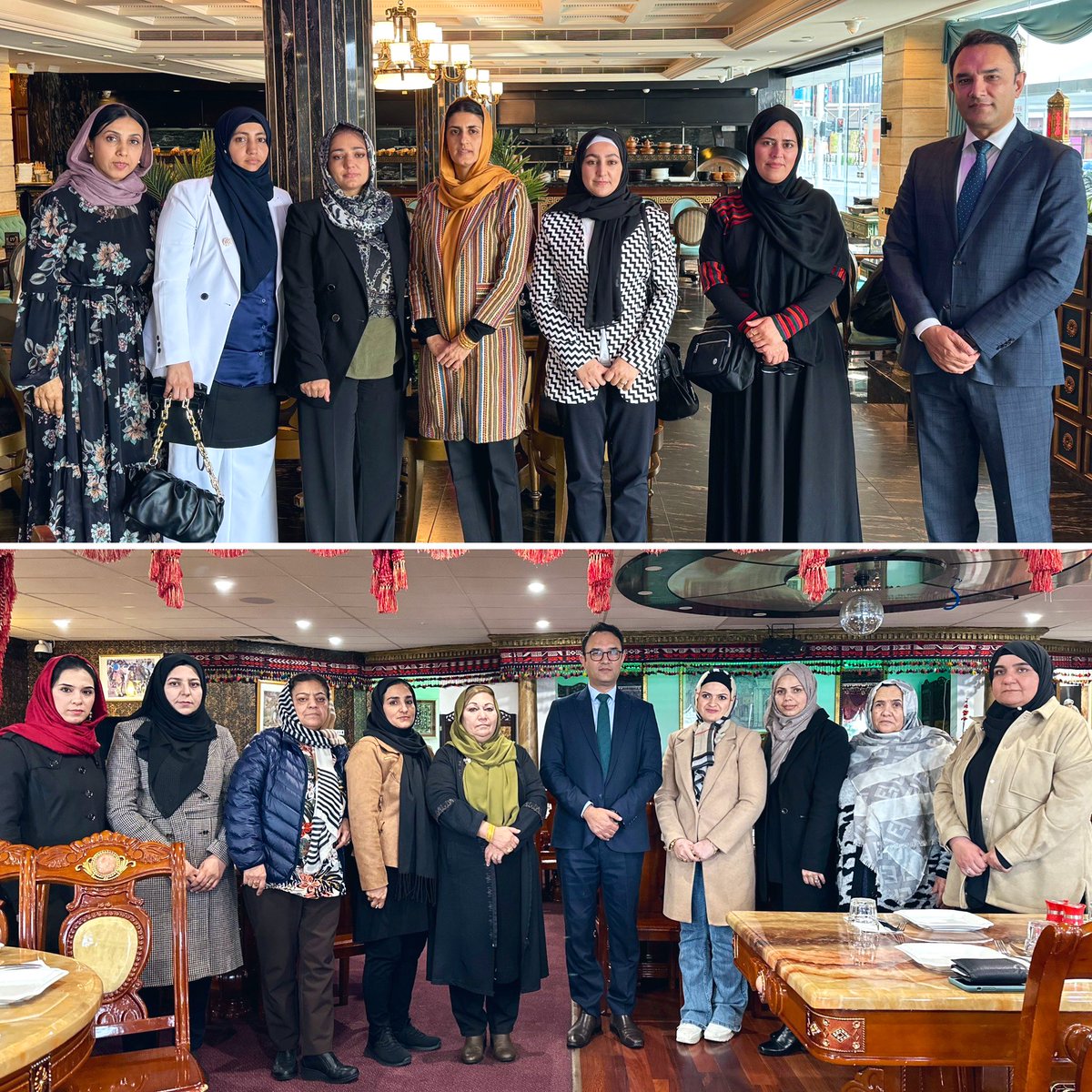 Honored to meet with the courageous female judges from Afghanistan, now living in Sydney and Melbourne cities. Forced to flee due to Taliban threats, these exceptional women represented the pinnacle of our judiciary. Their resilience & commitment to justice continue to inspire!