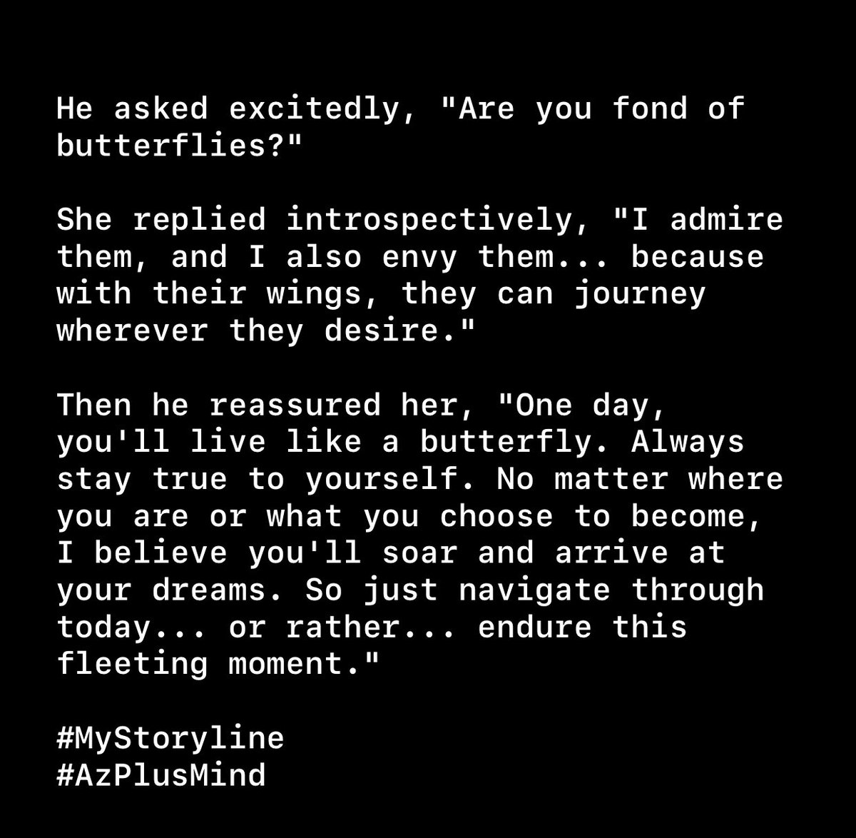 AzPlusMind's tweet photo. ✍️
#MyStoryline
#AzPlusMind https://t.co/xvFdf831tS