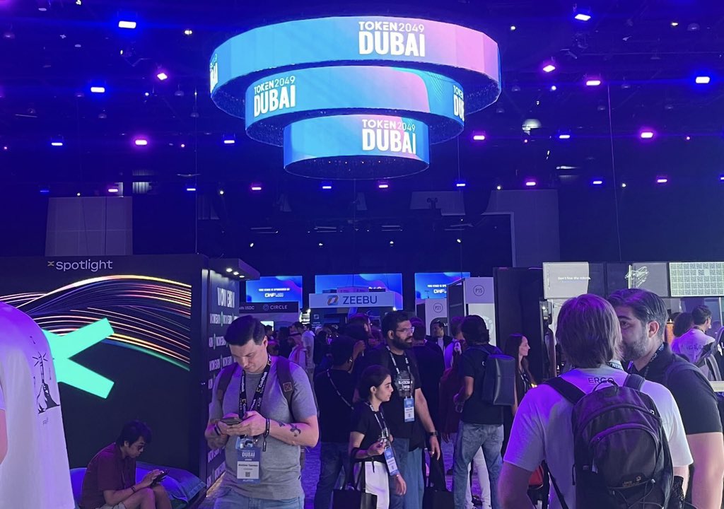 Team Grindery had a blast at <a href="/token2049/">TOKEN2049</a> this week in Dubai 🇦🇪

It was amazing to see how the Web3 space and community is thriving. Moreover, from the recent announcements Telegram + Crypto is surely the next big thing to watch out!

#Token2049