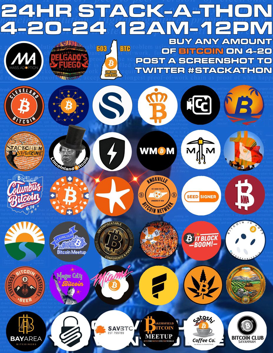BakoBitcoin's tweet photo. #STACKATHON reply to this with your purchases!! LFG! https://t.co/4oxLy5NEt9