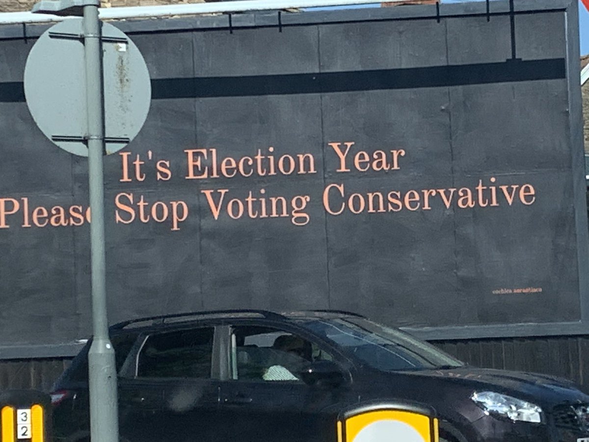 Whoever paid for this on Portishead high st , I love you #GeneralElectionN0W