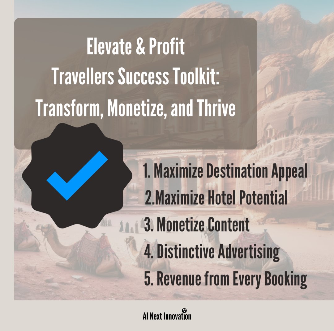 Why our team and CPP users are hooked on remote work?
 It's the freedom to keep TRAVELING!!!
Embark on a journey of AI-Assisted Production: Travel, Create, Earn, Repeat, and Travel Again.

Check our relevant CPPs 👇 ainextinnovation.com 

#remotework #travelblogger  #monitize