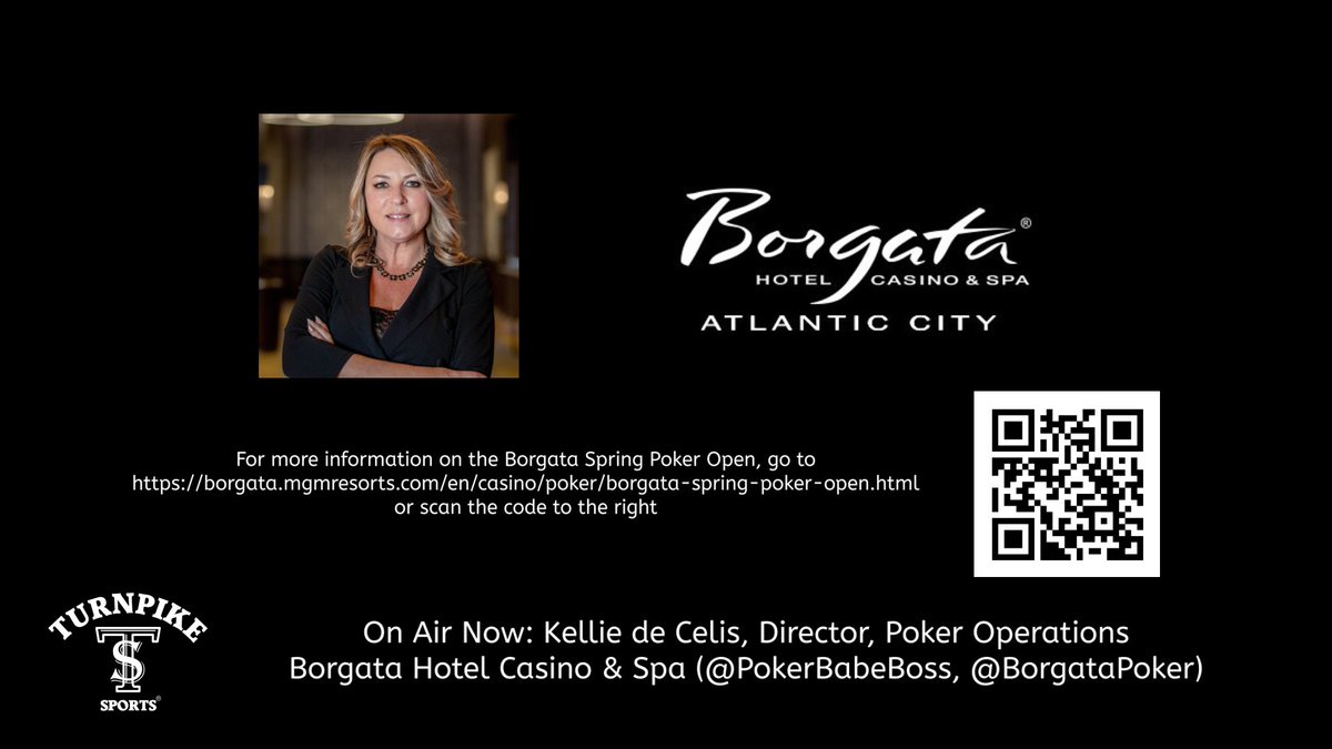 TurnpikeSports's tweet photo. Turnpike Sports® #Spotlight - S3Ep8 - #KellieDeCelis (@PokerBabeBoss), Dir, #Poker Operations, @BorgataPoker in #AtlanticCity, re: #BorgataSpringPokerOpen (#BSPO) at @BorgataAC - https://t.co/fggVZj8JRh
@BetMGM @BetMGMPoker https://t.co/yoKhrkhEoF