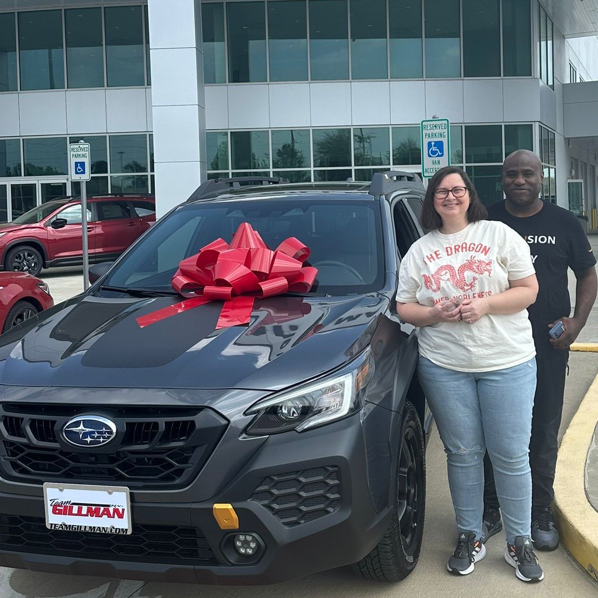 Mandy is going to look good on the road in her new Subaru! We truly appreciate your business and hope you love your new car.

#HappyCustomers #TeamGillman #Subaru