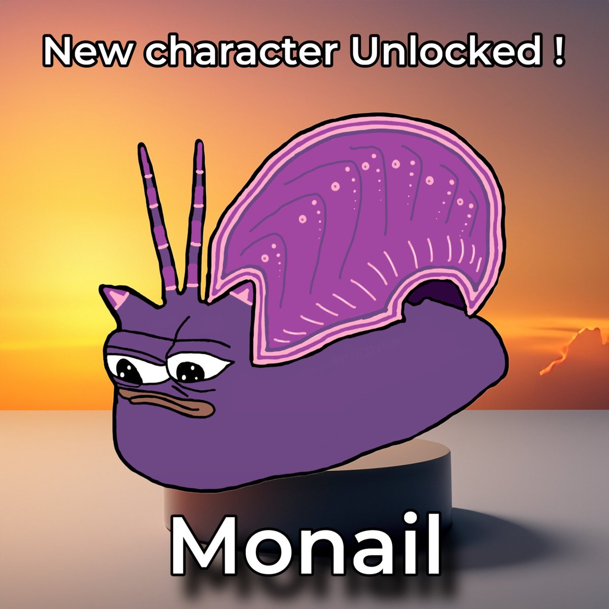 New Character “Monail” Unlocked ! 💜🐌

<a href="/monad_xyz/">Monad</a>
