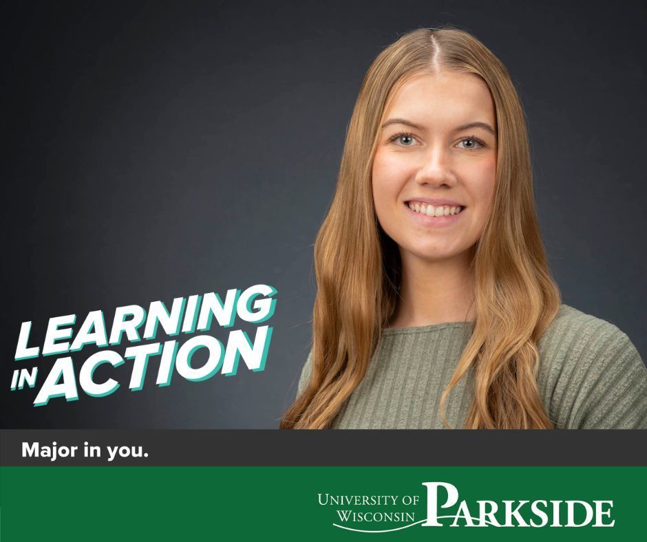Logan Sivak put her Learning into Action when she took Intro to Community Engagement by volunteering in various projects in the City of Racine and Kenosha. Logan volunteered at the Racine Salvation Army, City of Racine Police COP houses, and KAFASI. buff.ly/3RX5tH3