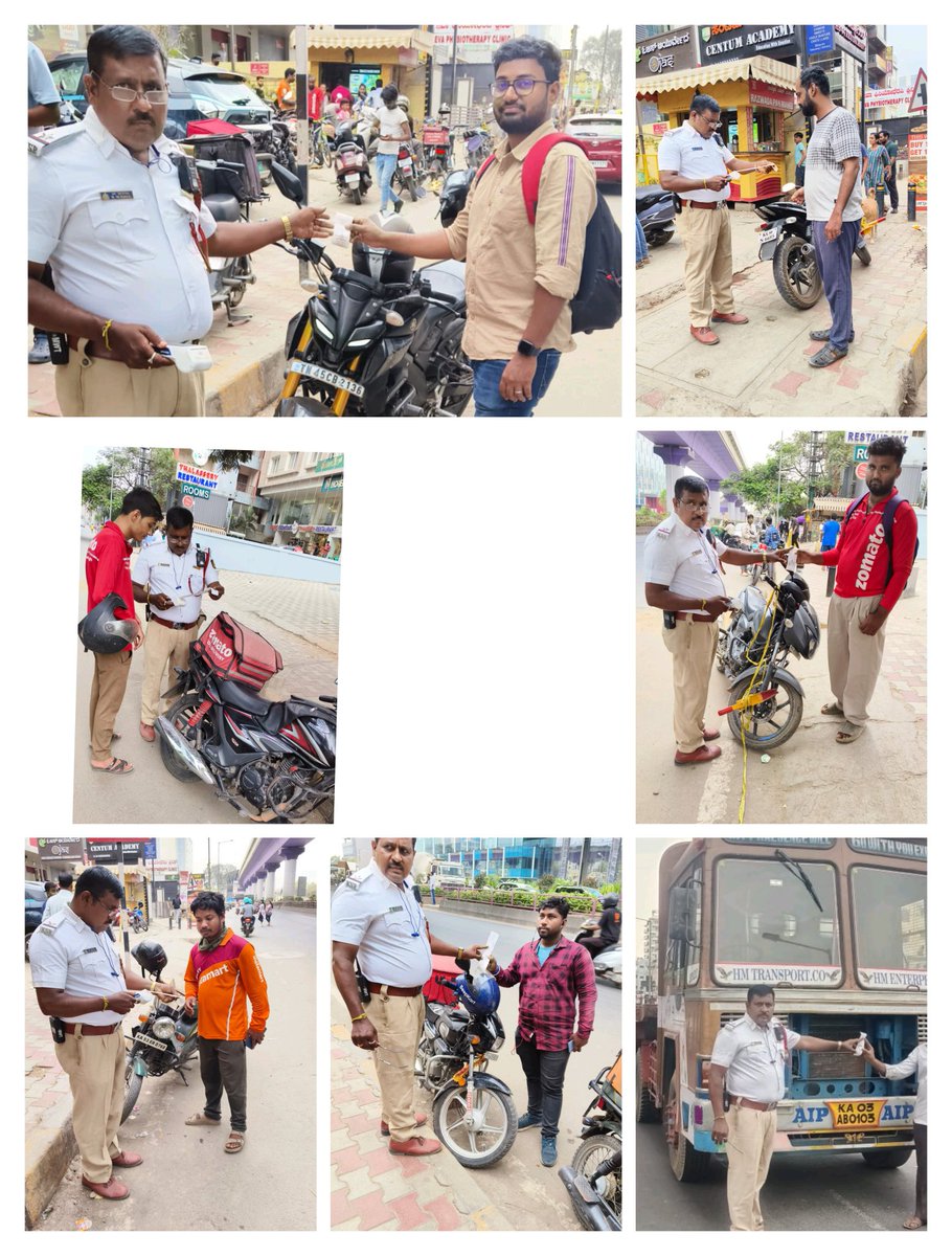 @CPBlr @Jointcptraffic @DCPTrEastBCP @acpwfieldtrf @BlrCityPolice @blrcitytraffic Enforcement and Awareness will continue further.
(Photos of the day, The Enforcement on Whitefield main road.)
#FollowTrafficRules
#WhitefieldTrafficPS
20.04.2024 Saturday 

In case of emergency assistance call us on 112.