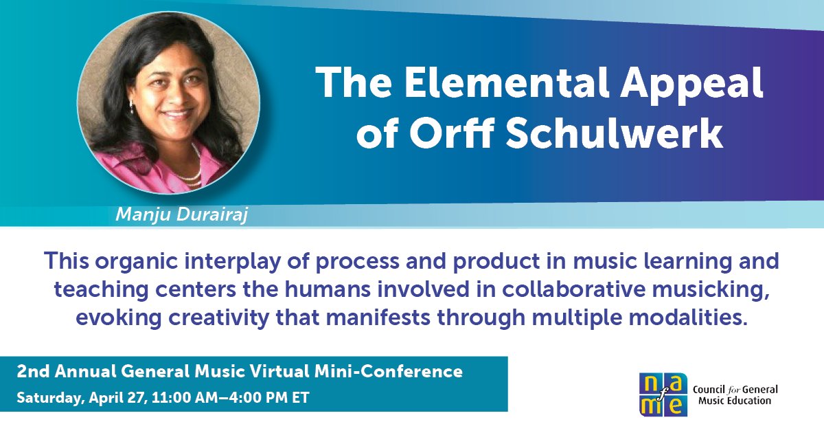 Join us next Saturday for this FREE virtual mini-conference! All welcome. bit.ly/2024GenMusicCo… #NCGME #MusicEducation Here’s another of the many sessions taking place. Reserve your spot today!