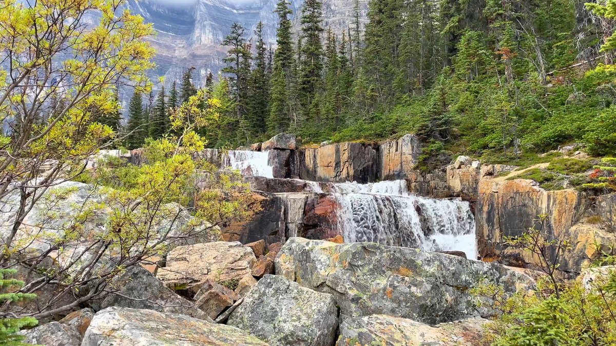 The views surrounding the Giant Steps Waterfalls in Banff National Park
#hikemorainelake #hikelakelouise #giantstepswaterfall #giantsteps #paradisevalley #sheolmountain #mounttemple #lakelouisehiking #morainelakehiking