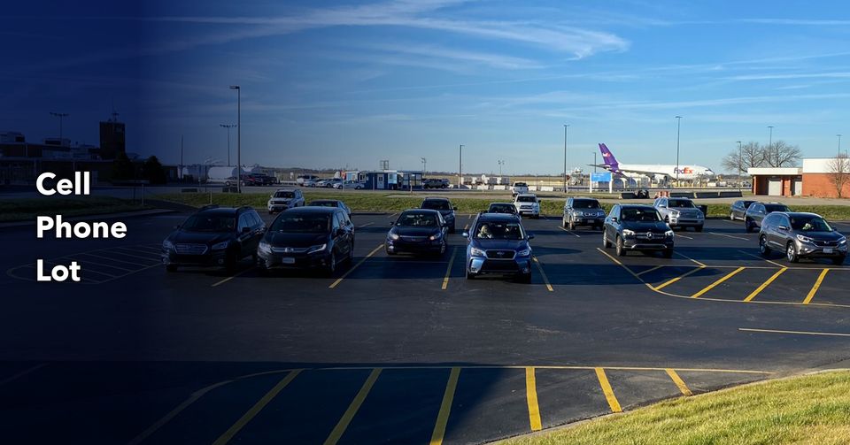 If you're picking someone up from the airport, please utilize our free Cell Phone Lot to wait! This helps us keep curb-side traffic moving smoothly. For directions to the Cell Phone Lot, visit: bit.ly/49Q7JID #parking #airport #park #parkinglot #traffic