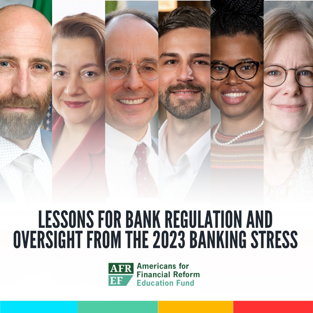 Discover key insights from our webinar on the 2023 banking stress with keynote speaker Graham Steele and panelists Mayra Rodríguez Valladares, Art Wilmarth, Alex Martin, and Alexa Philo. Moderated by Renita Marcellin. Watch now: youtube.com/watch?v=Kgl15r…