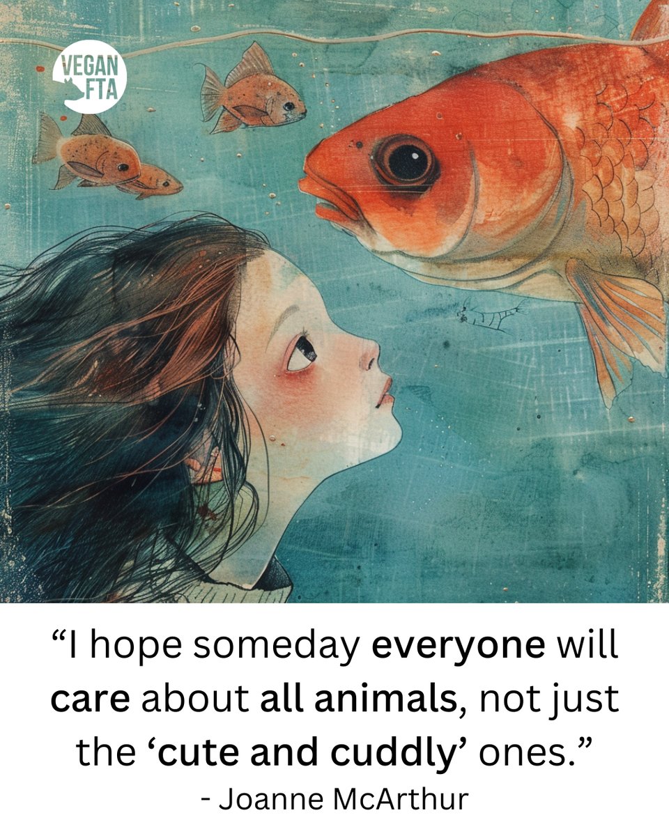 All animals matter. Not just the cute and cuddly ones. 🙏🐟

👉 We couldn't do this without you! Help support our nonprofit and our global activism projects: veganfta.com/donate

🎨 VeganFTA

#fish #cuteart #animalart #oceanlife #sealife