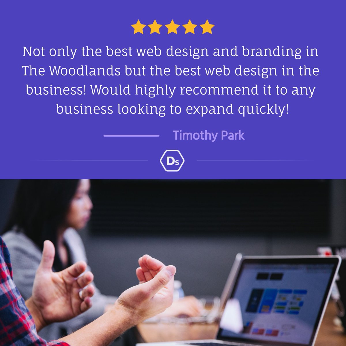 Thanks for the review Timothy! We are so grateful we get to help you. #webdesign #googlereviews #designsquid