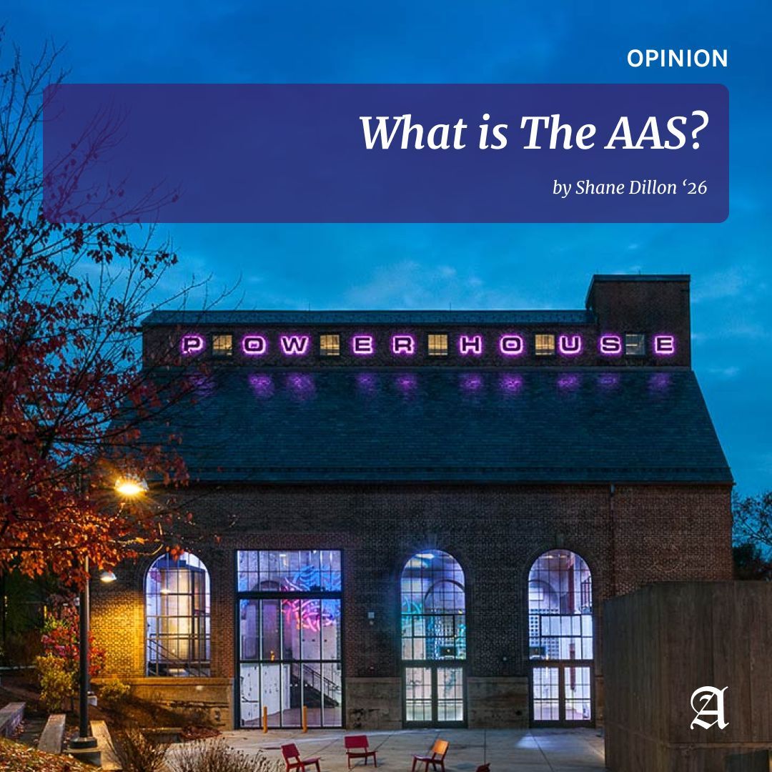 Malushaga won by about 80 votes running on a platform of “Community. Transparency. Outreach.”
✍️ Drew Stephens ’26
🔗 buff.ly/3xE9gDF

Staff Writer Shane Dillon ’26 explains the roles and responsibilities of the Association of Amherst Students.
🔗 buff.ly/3QuRjht