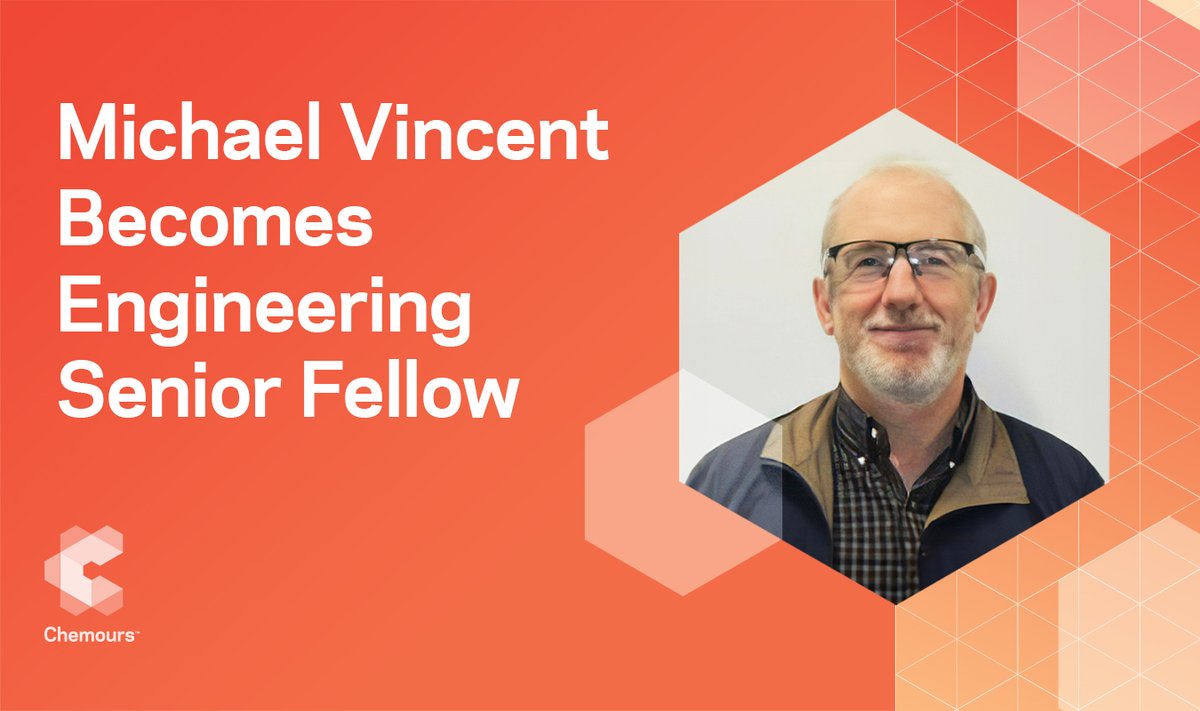 Join us in congratulating Michael Vincent, who was recently promoted to Engineering Senior Fellow! Over his 30+ year career, he’s become an expert in experimental chemistry and scalable processes to commercialization. Congratulations, Mike!