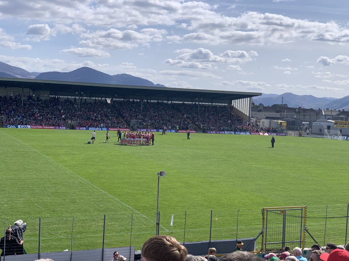 Fitzgerald Stadium and the sun shining☀️ where else would you want to be. Up the Rebels ⁦@OfficialCorkGAA⁩