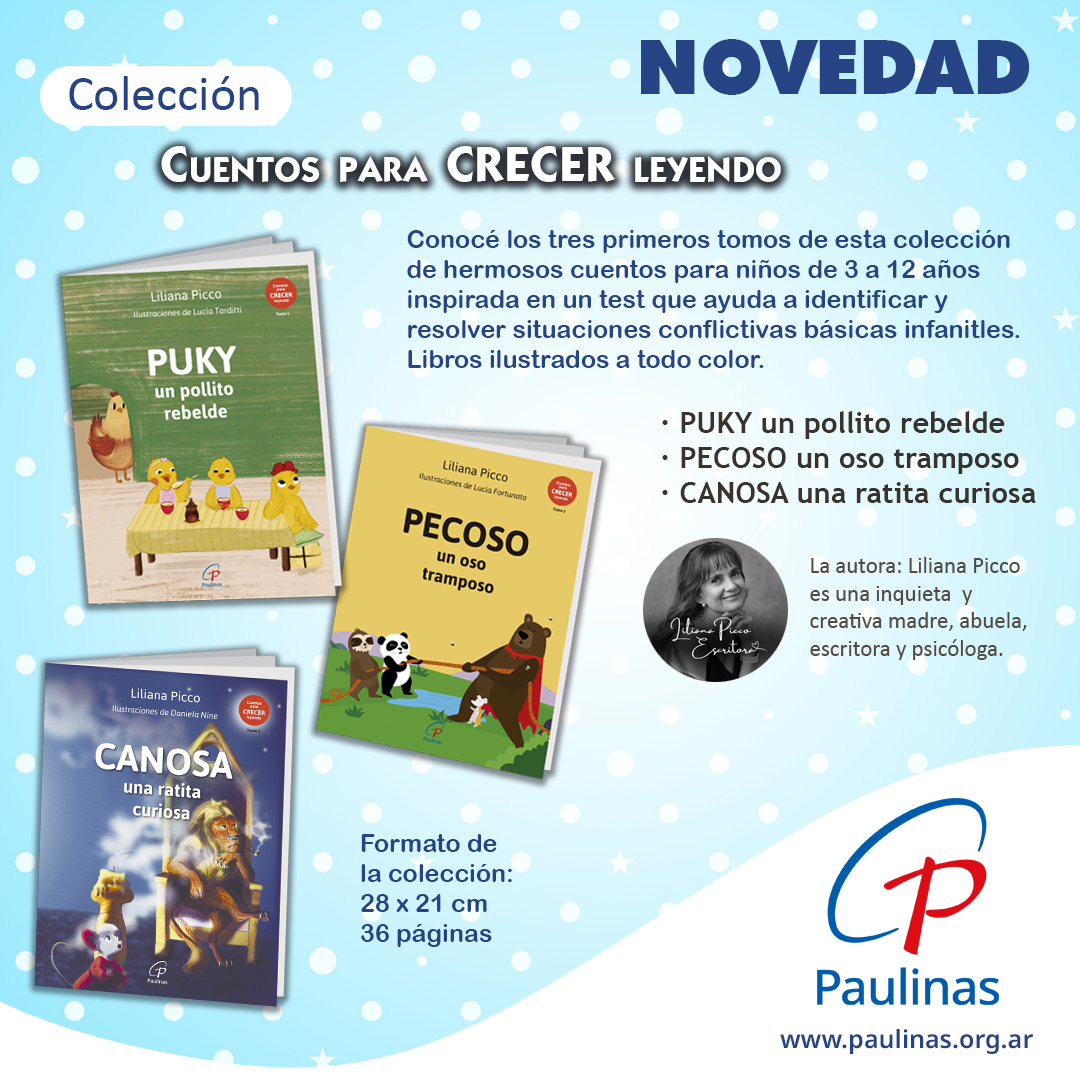 PaulinasAR's tweet photo. Paulinas en la 48º Feria Internacional del Libro de Buenos Aires. ¡Te esperamos! Stand 107, pabellón azul. 25 de abril al 13 de mayo 2024, predio ferial La Rural, Palermo, CABA. https://t.co/kvUzjU0FRB