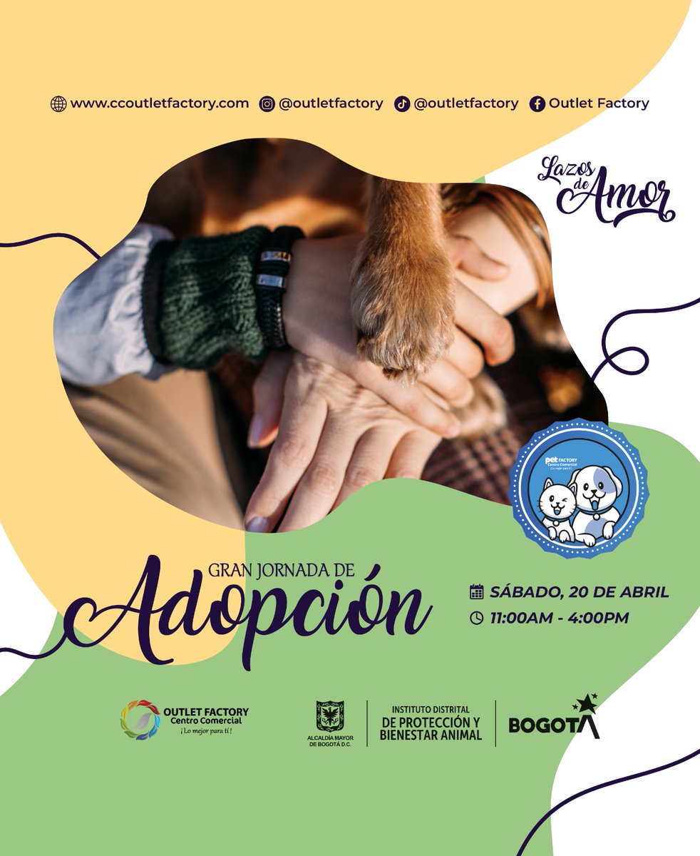 SpectralGames1's tweet photo. #ADOPCIÓN #pet #live
Familia Regresamos con Un Colaboración Junto a un seguidor Colombiano y la @Bogota Están invitados a la Maravillosa Acción de darle hogar a un Ser que Solo Busca tu Amor y compañía en
 @outletfactoryco Hoy Te esperamos No te lo Pierdas 
#New #Tendencias #Love https://t.co/wfLnzqUU7Z