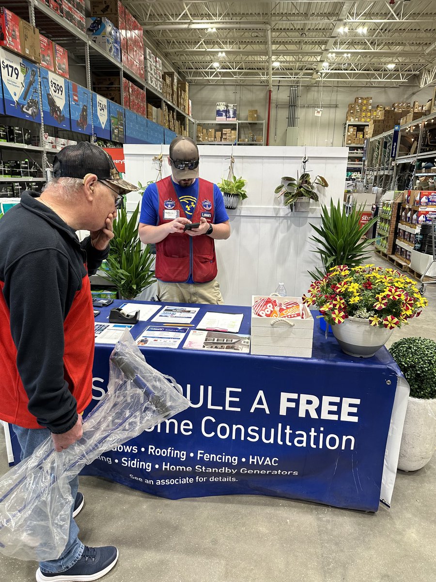 Stop by Lowe’s of Fayetteville 2205 to get your free estimate scheduled for #fencing, #hvac, #waterheater, #windows, #doors and much more!  ⁦⁦@JBBailey9⁩ ⁦@DebDearing⁩ ⁦@BenitoKomadina⁩ @Joerich69403259
