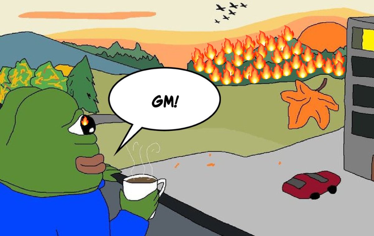 Pepe On Fire tweet media