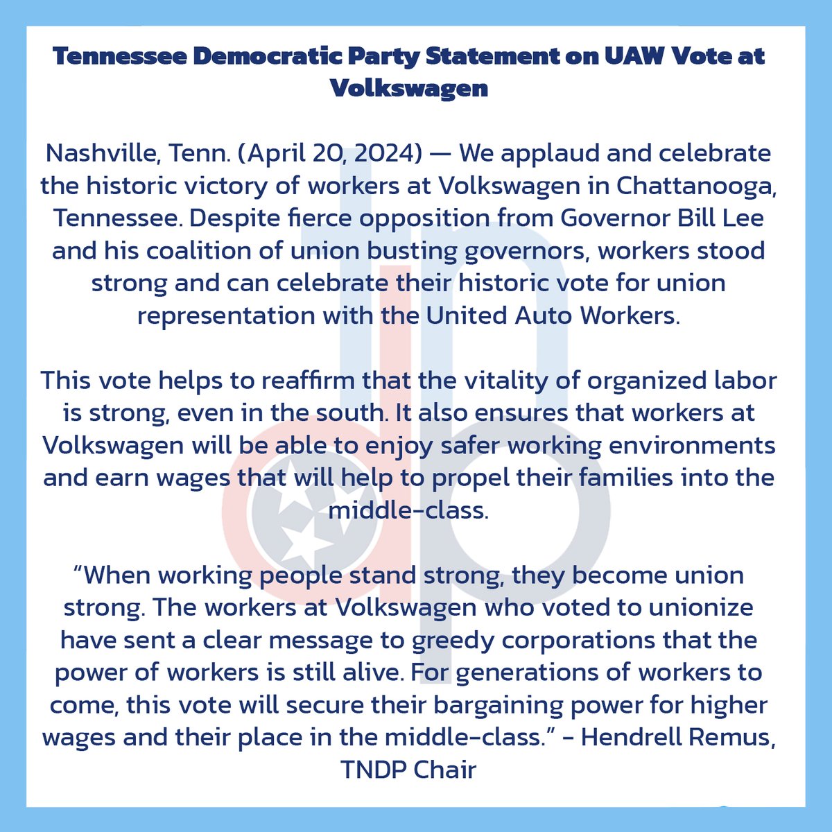 The power of workers is on full display in the south 👏 @UAW @uawregion8